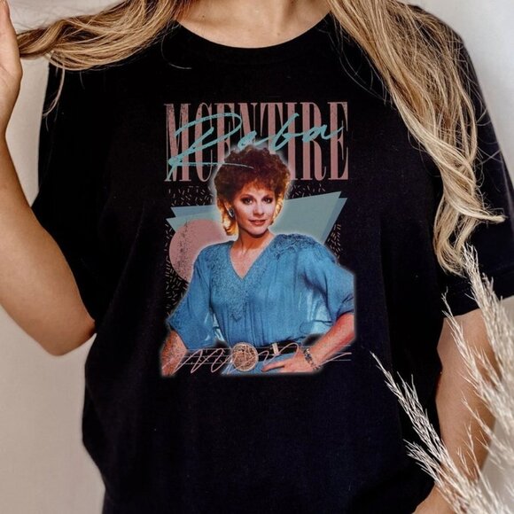 Jaci
H Other - Reba Faded Fancy Music Lover Retro Country Graphic Unisex T-Shirt